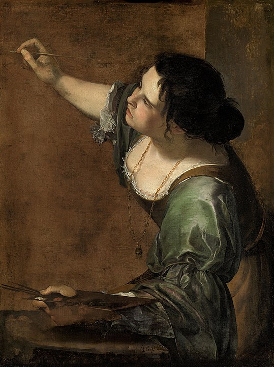 Autoritratto di Artemisia Gentileschi